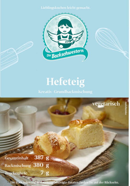 Backmischung Hefeteig