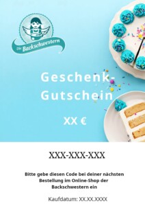 Geschenkgutschein 100 € – kann nur im Online-Shop eingelöst werden!