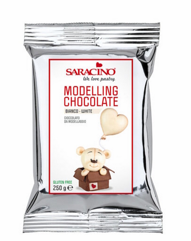 Saracino Weiße Modellier-Schokolade 250 g